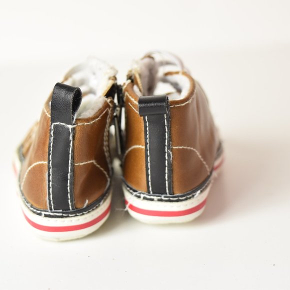 Botties in brown with side zip - Picture 3 of 5